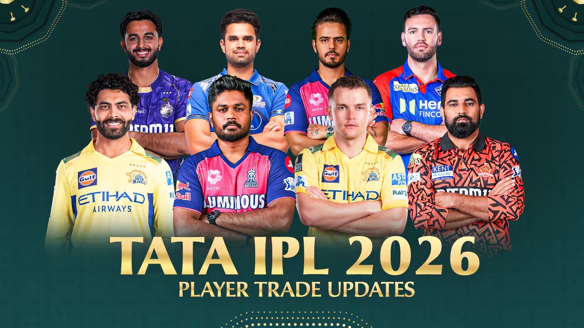 IPL 2026 all teams and captains - Winexch360